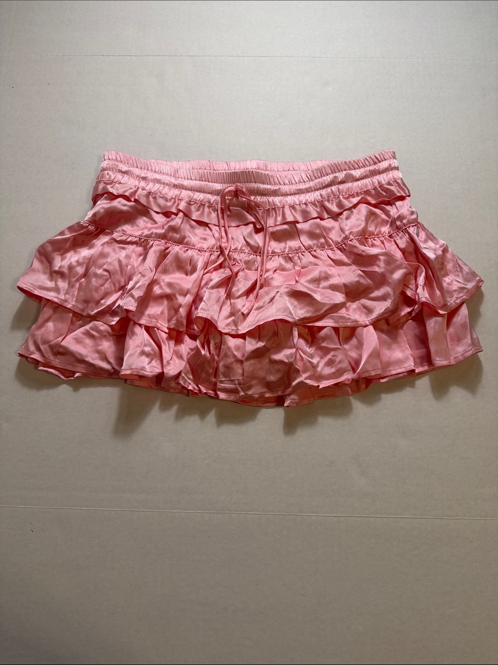 SHUG Silk Ruffled Skort